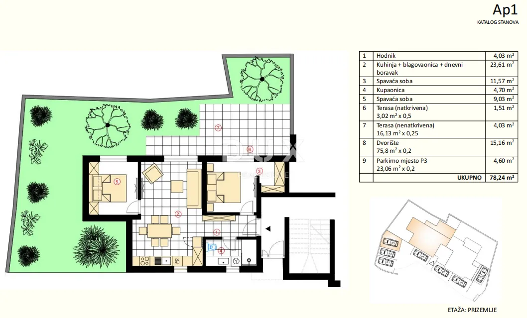 dalmacija, murter - apartman s pogledom na more - slika 13