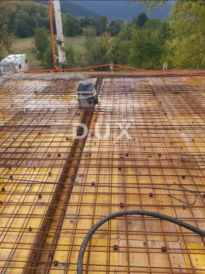 otočac, brinje - kuća u roh-bau fazi s 42.800 m2 okućnice - slika 10