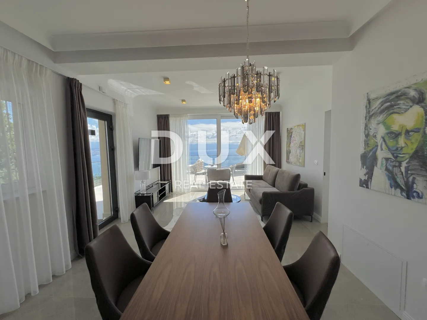 opatija, lovran - ekskluzivan stan s panoramskim pogledom i bazenom - slika 5