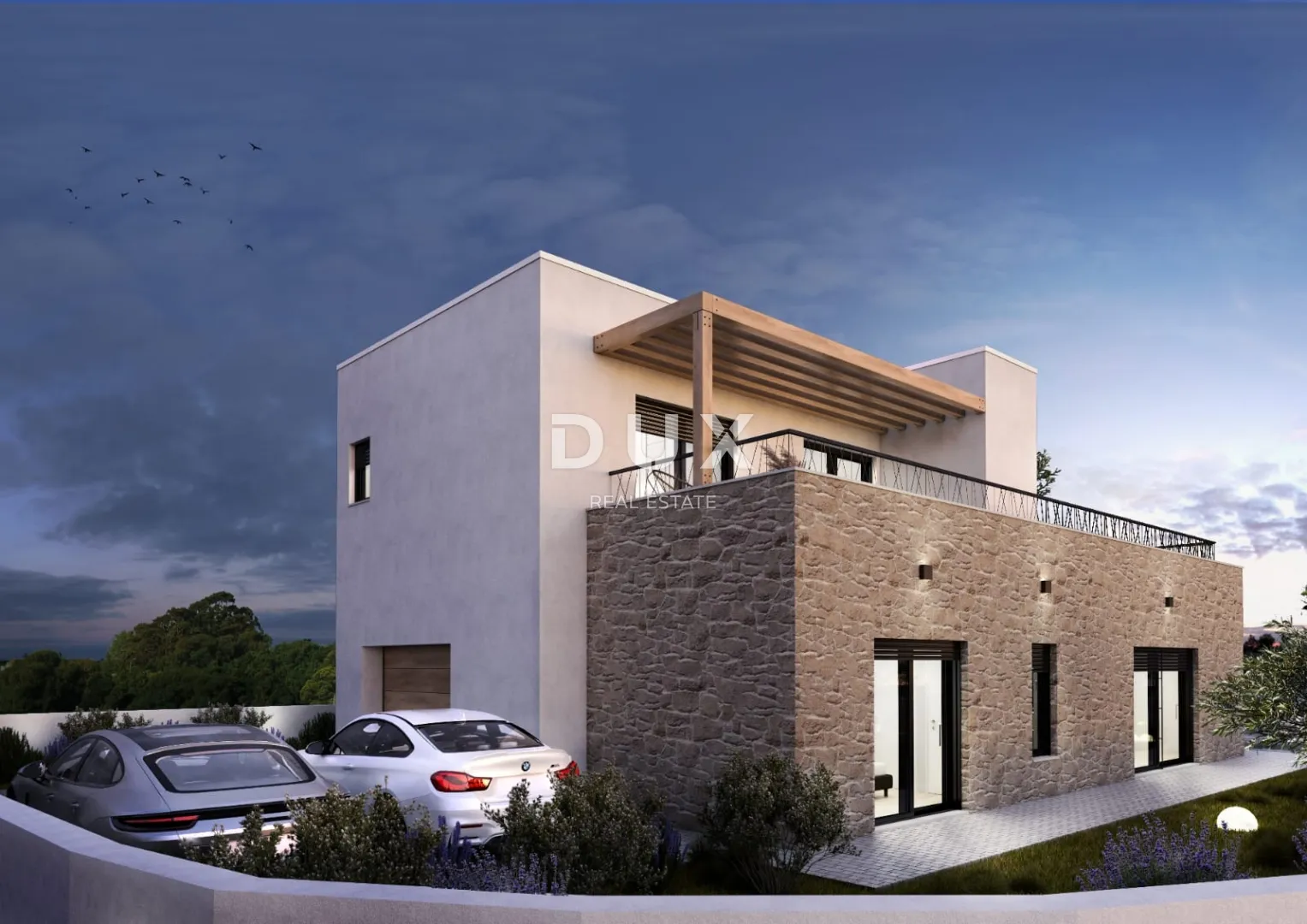 šibenik, vodice – samostojeća moderna vila s bazenom u izgradnji - slika 3