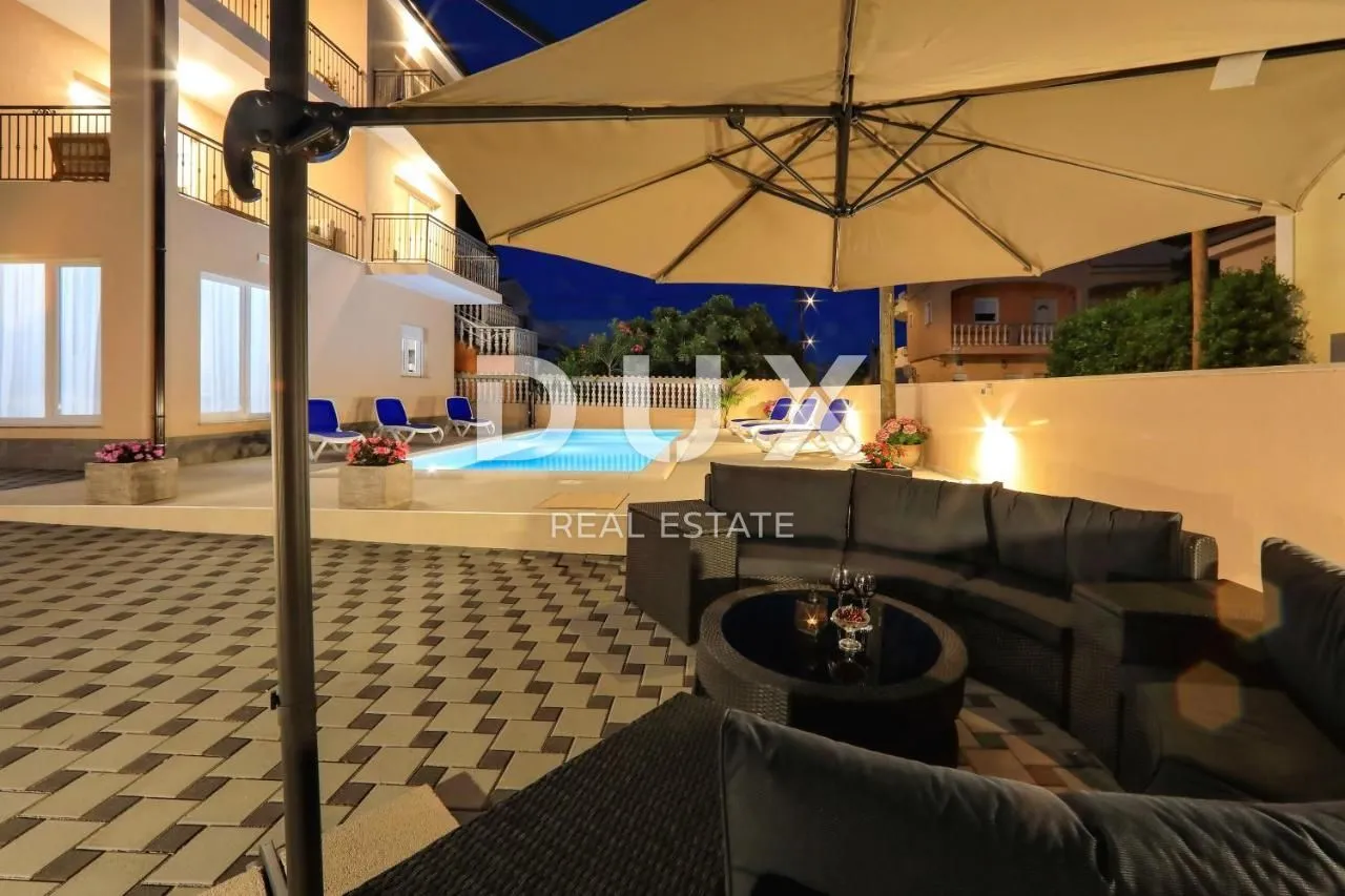 zadar, bibinje - predivna apartmanska vila u blizini plaže - slika 14