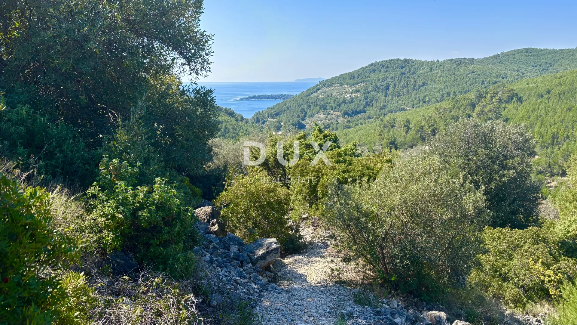 korčula, gršćica - zemljište sa pogledom na more - slika 2