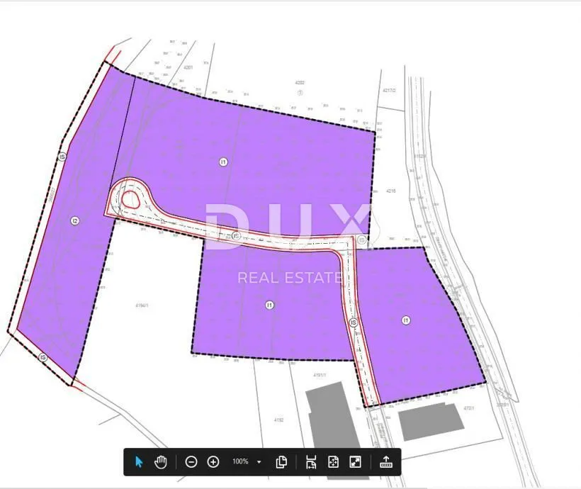 ISTRA PAZIN GRAĐEVINSKO Zemljište za investitore! - Beram, Pazin