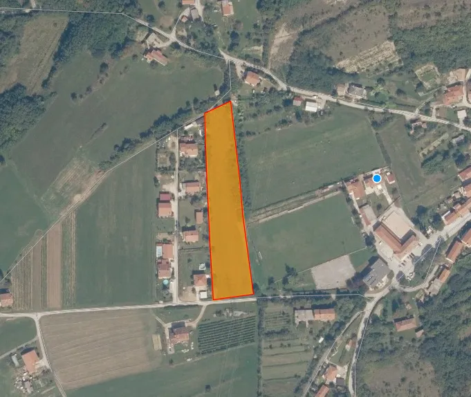 istra, kršan - građevinsko zemljište 6486 m2 - slika 2