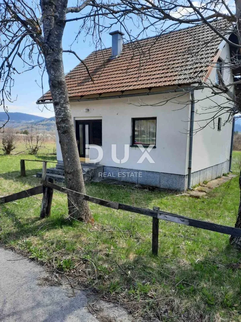 ogulin, lička jesenica - kuća u prirodi + zemljište!!! - slika 2