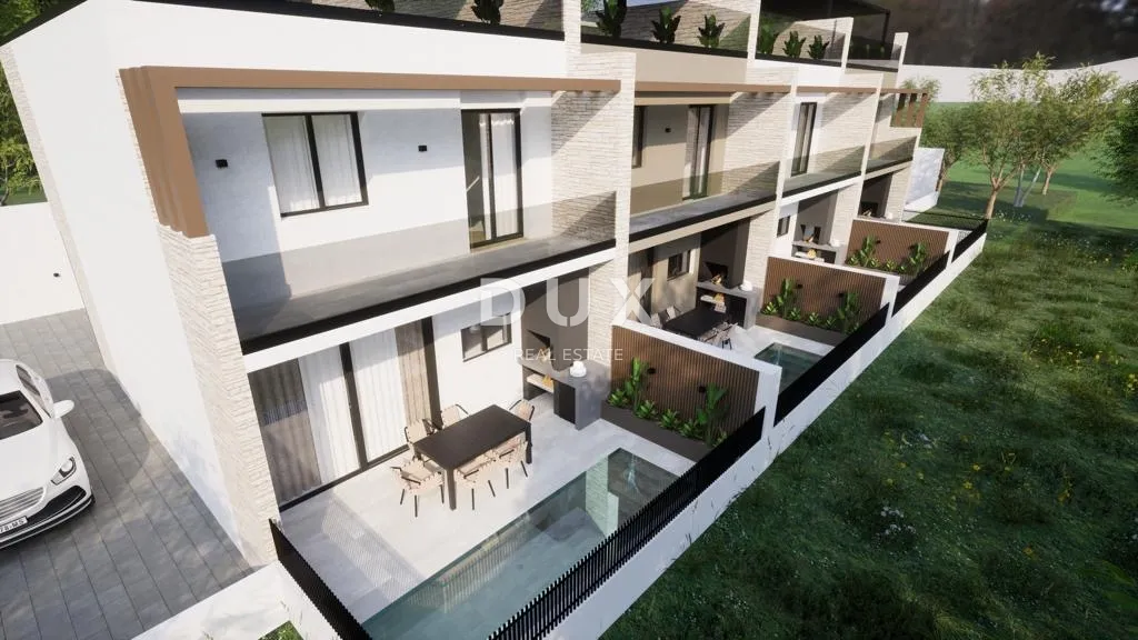 dalmacija, vodice - dizajnerska kuća "villa dora", krovna terasa s pogledom - slika 14