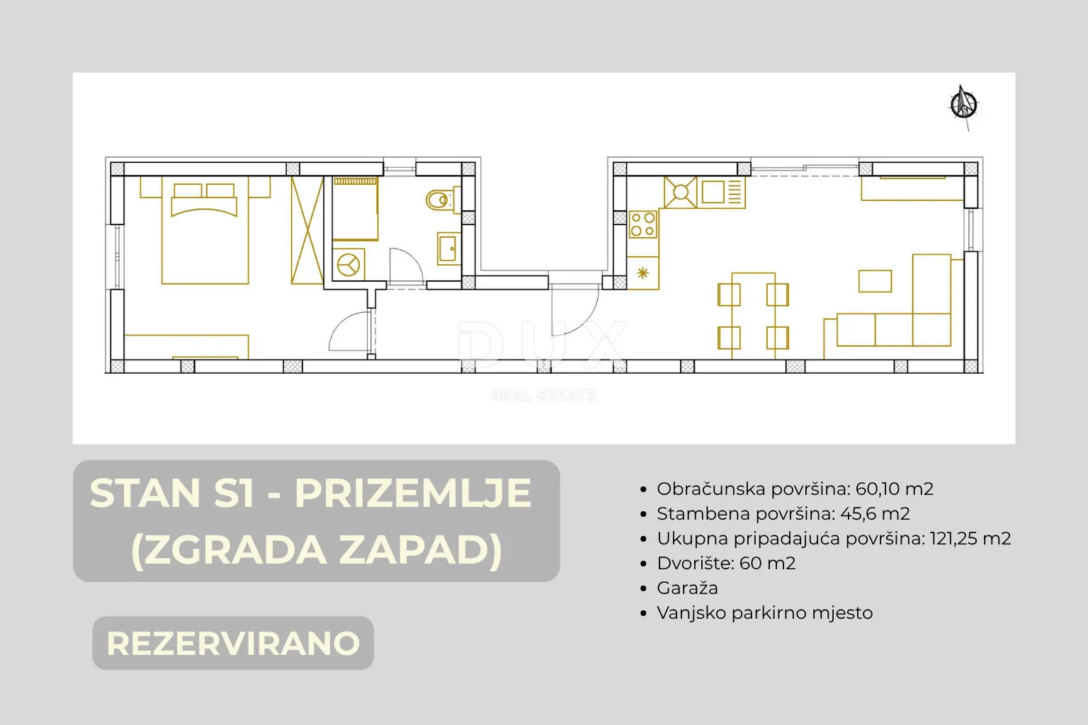 šibenik, brodarica – stan u novogradnji s garažom, 270 m od mora - slika 8
