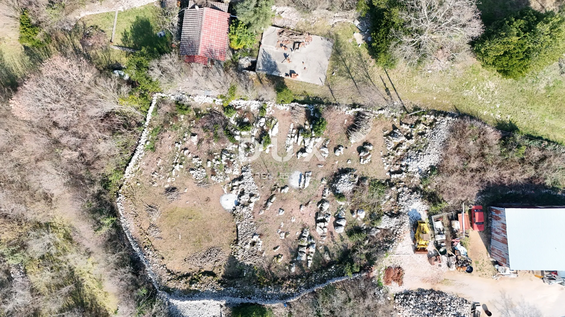 OTOK KRK, MALINSKA - EKSKLUZIVNO!! Građevinsko zemljište u okolici Malinske - Malinska, Malinska-Dubašnica
