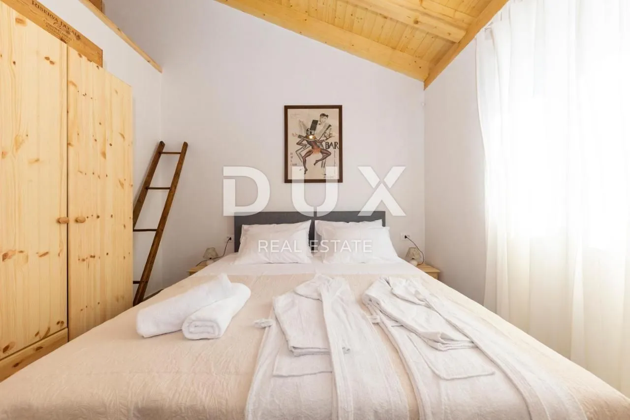 otok pašman, ždrelac - luksuzna kamena vila s bazenom pokraj mora - slika 33