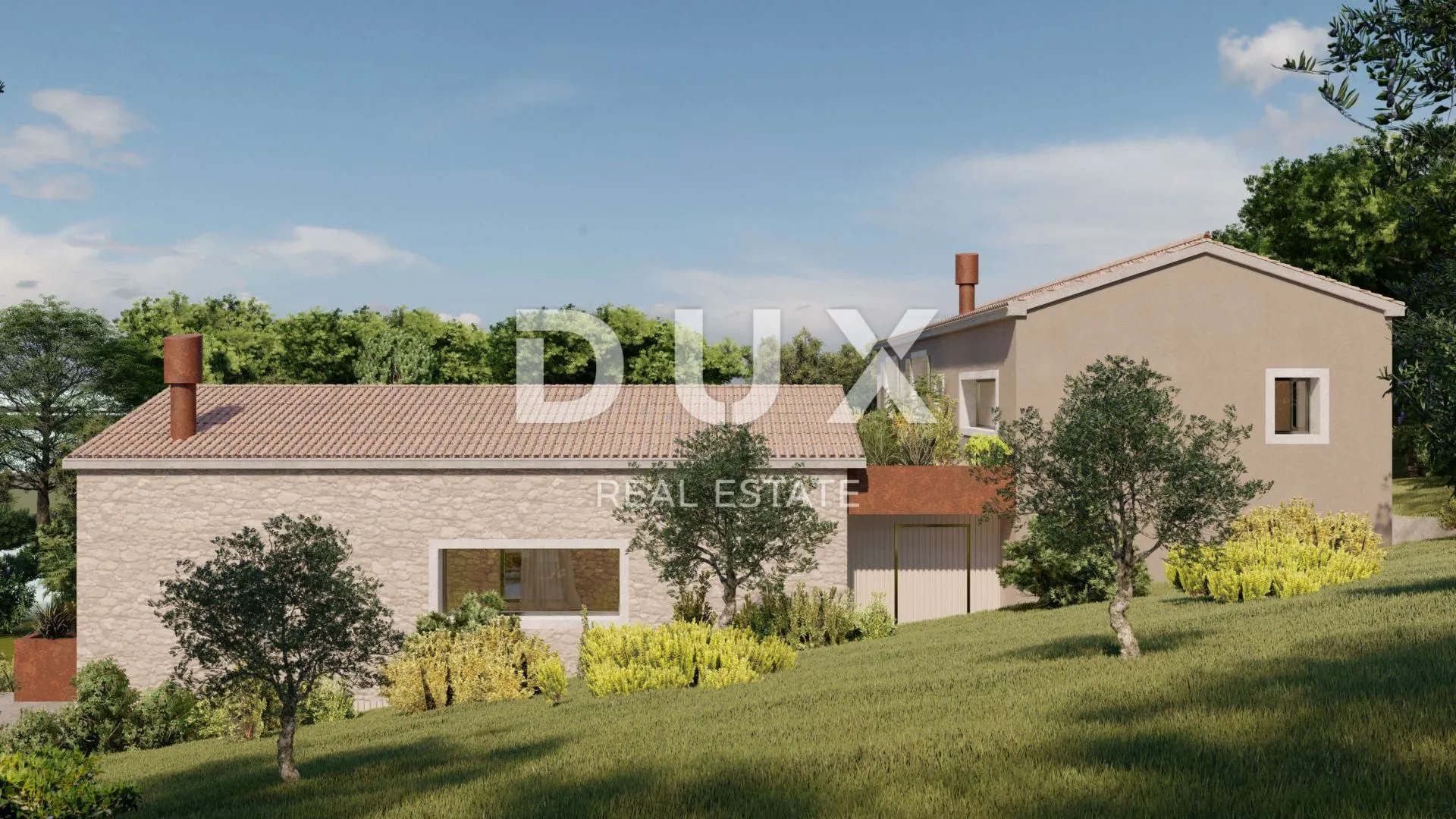 kraljevica, šmrika - građevinsko zemljište 881 m2 sa projektnom dokumentacijom za villu, pogled, prilika! - slika 4