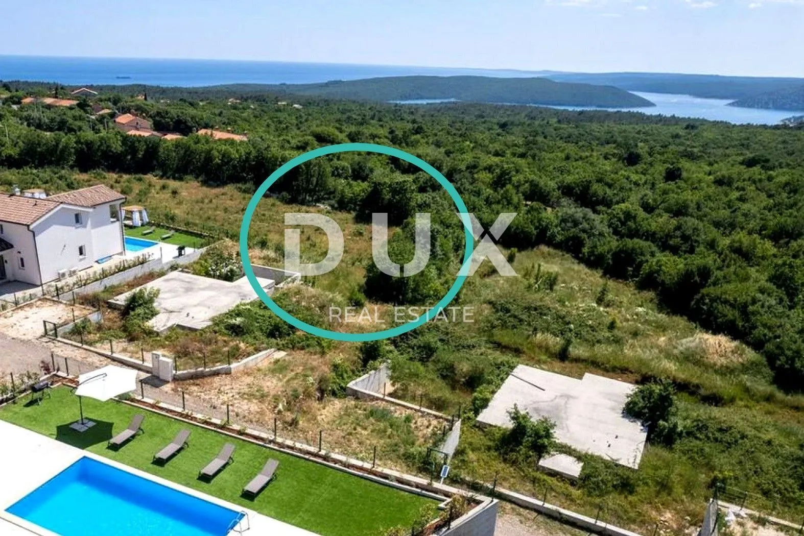 istra, rabac - zemljište s građevinskom dozvolom - slika 2