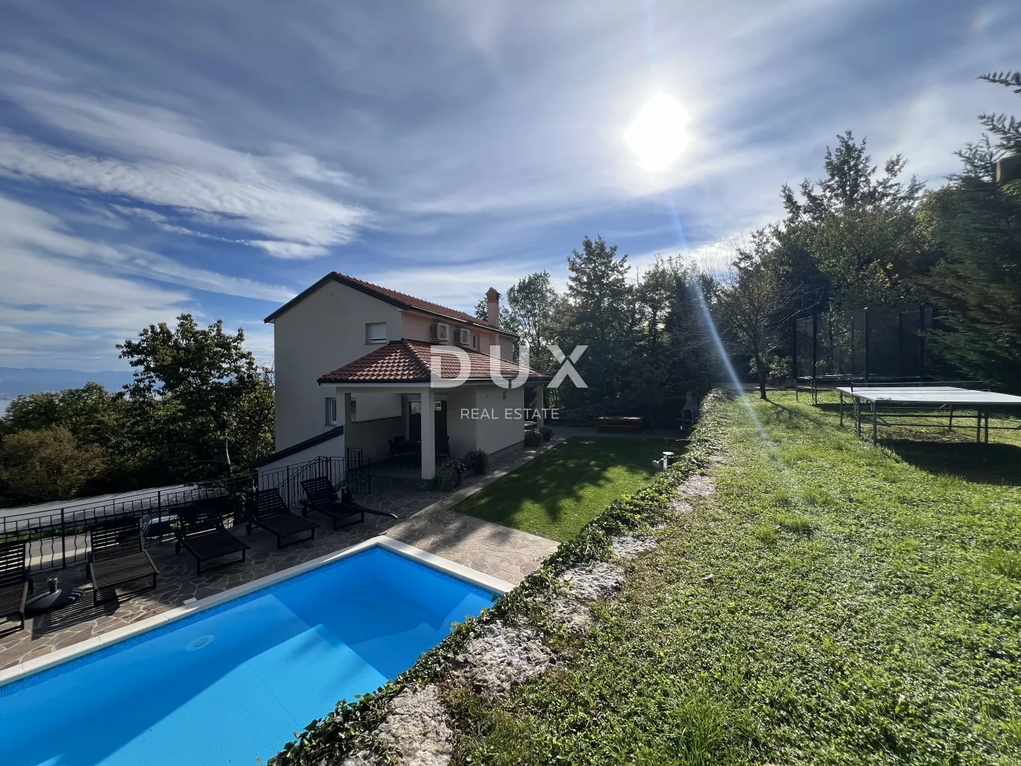 opatija, lovran – vila s bazenom i pogledom - slika 1