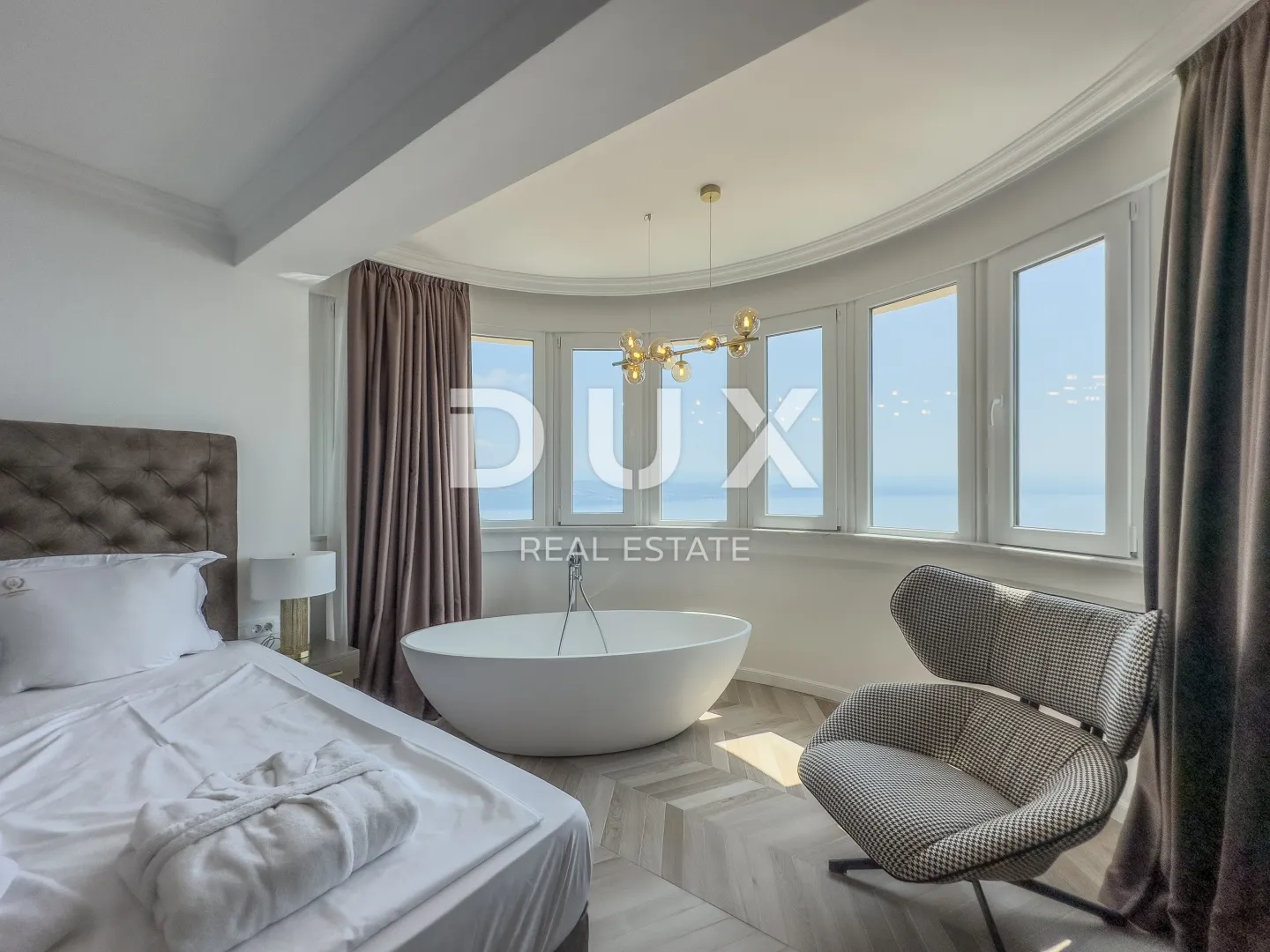 opatija, lovran - ekskluzivan stan s panoramskim pogledom i bazenom - slika 12