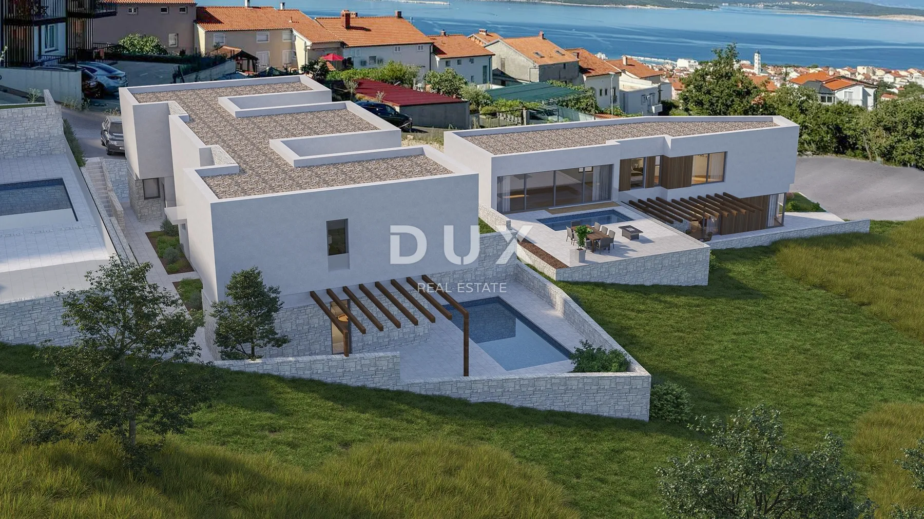 kvarner, crikvenica, kuća, 109 m2, bazen, pogled na more - slika 8