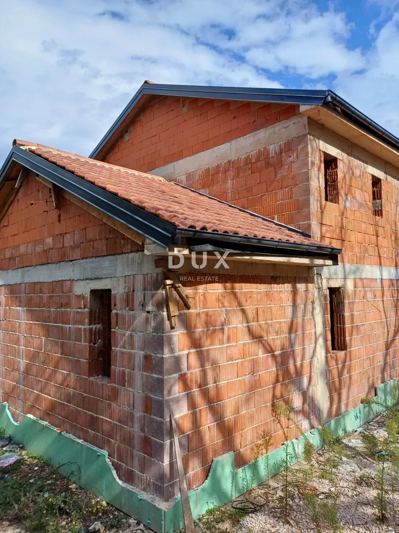 otok krk, okolica šila - samostojeća kuća, započeta gradnja - slika 5