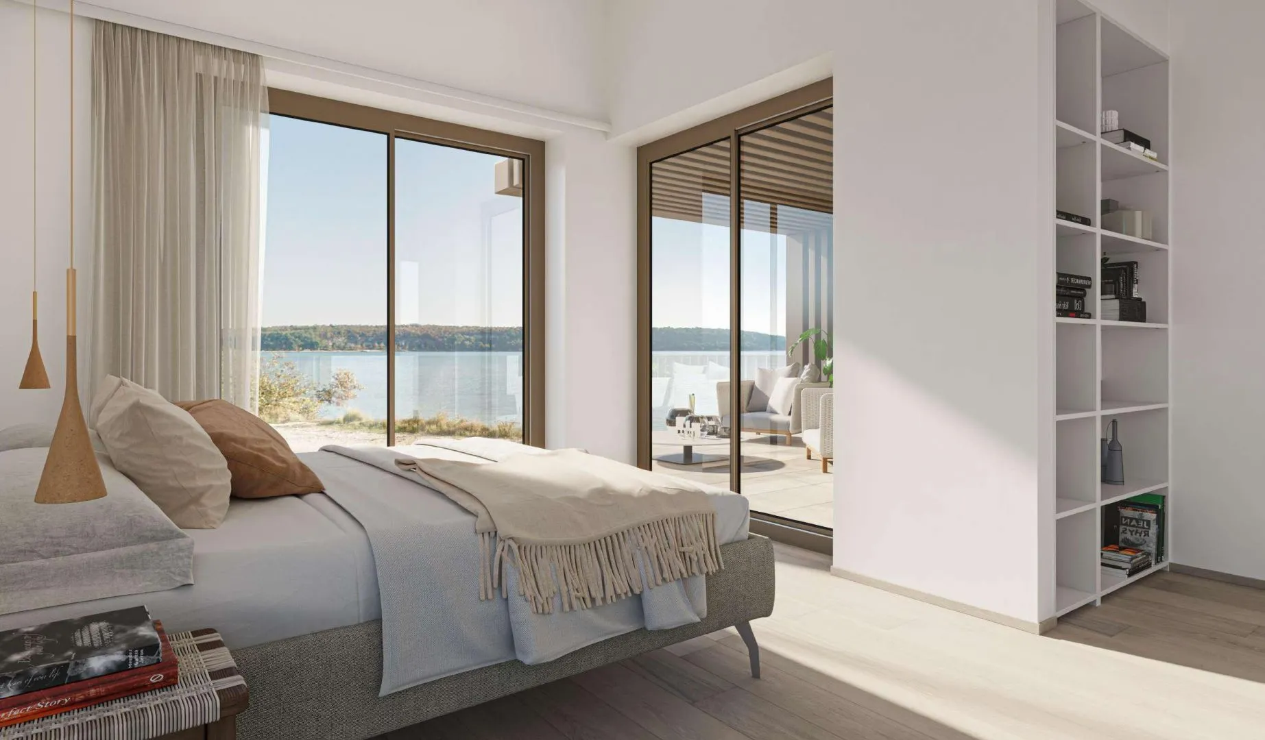 novigrad - dvojna kuća u novom kompleksu od 9 zgrada sa sveukupno 24 stana i 6 dvojnih kuća, s pogledom 200m od mora! - slika 12