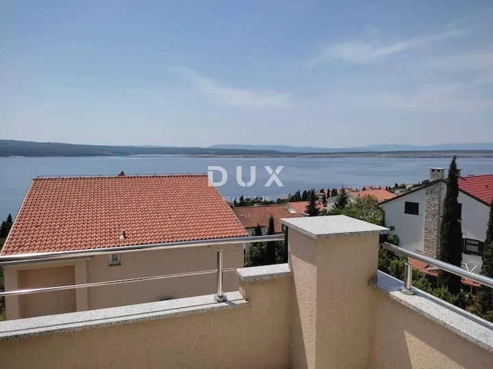CRIKVENICA, DRAMALJ - Moderan stan s pogledom na more, 400 m od mora - Dramalj, Crikvenica