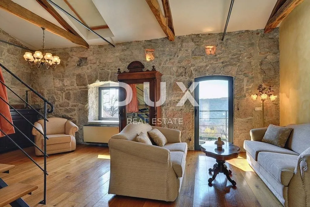 istra, lupoglav - kamene vile u rustikalnom stilu s panoramskim pogledom - slika 19