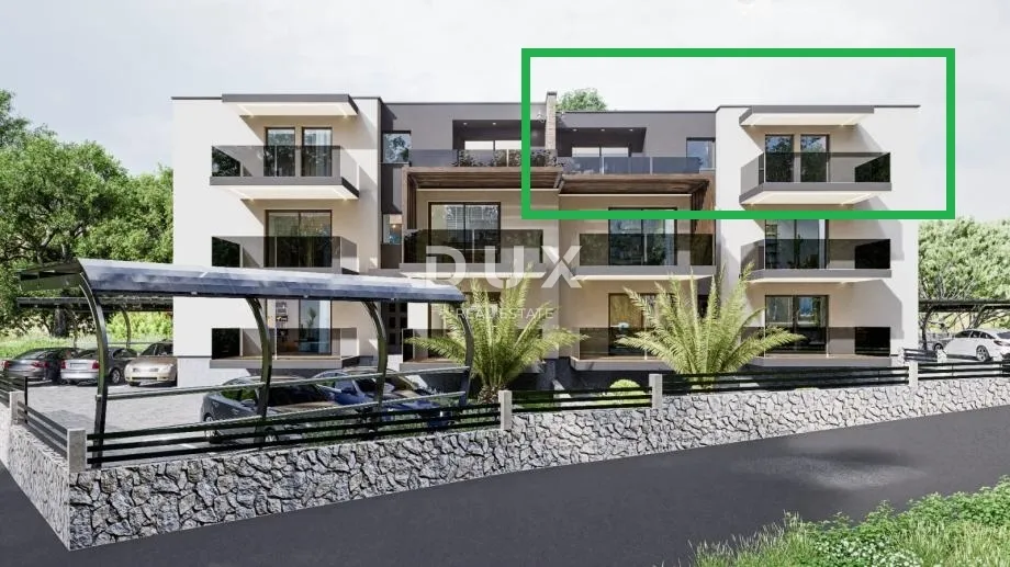 rijeka, podmurvice- stan 104m2 u novogradnji s pogledom na more, db+3s, 2.kat- stan 4d - slika 18