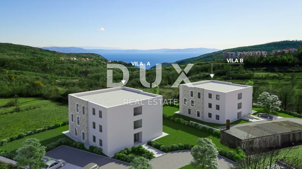 istra, rabac - penthouse s pogledom na more - slika 14