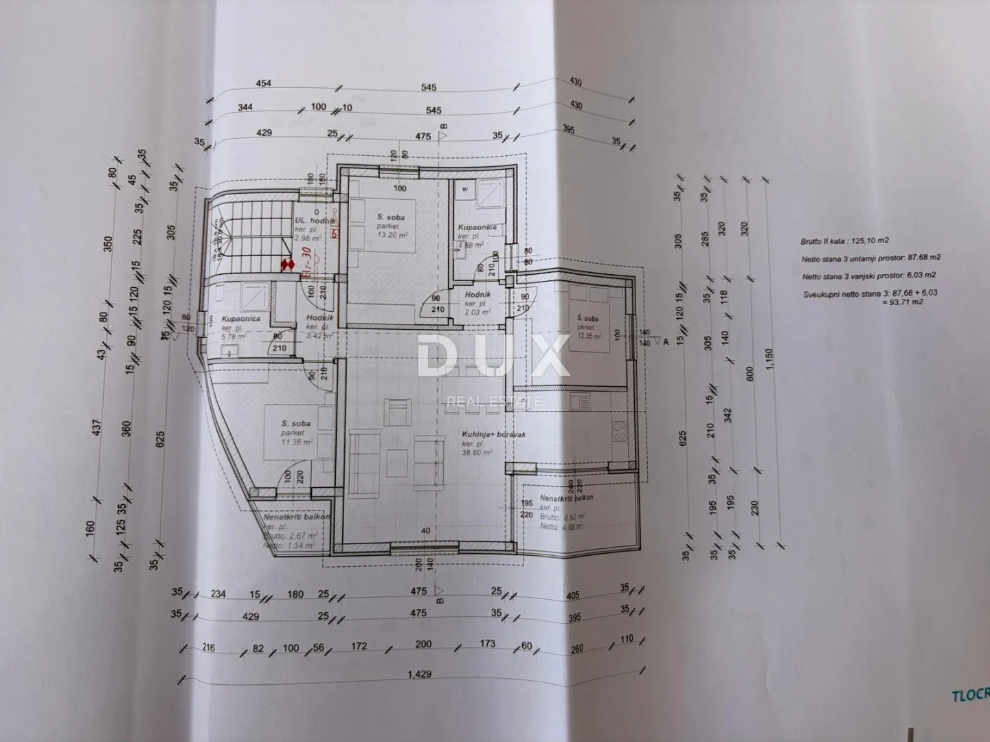 opatija, matulji - stan 3s+db na 2. katu u novogradnji s pogledom na more! prilika! - slika 2