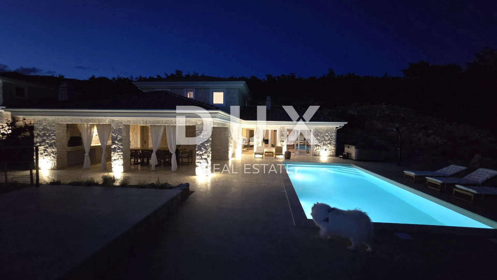 crikvenica, jadranovo - luksuzna kamena villa s grijanim bazenom - slika 43