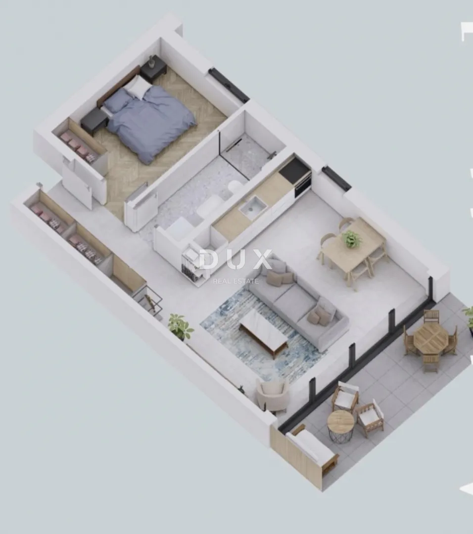 istra, rovinj -stan 58m2 u prizemlju sa vrtom! novogradnja - slika 6