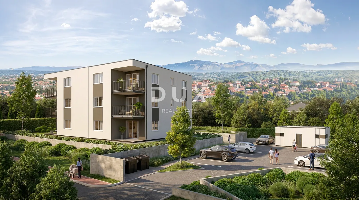 Kvarner, Viškovo, stan, 92 m2, novogradnja s okućnicom