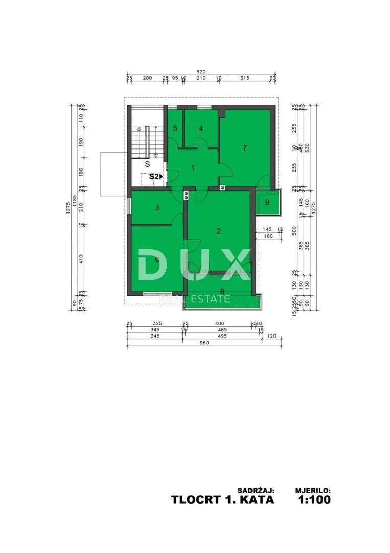 novi vinodolski - apartman 2s+db, 200 metara od plaže! - slika 13