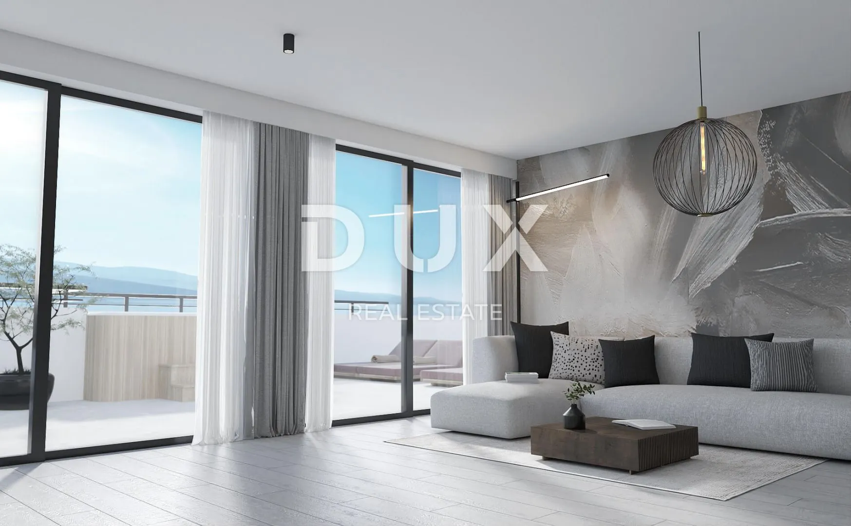 kraljevica - penthouse, 3s+db u novogradnji, terasa 71 m2, pogled! - slika 1