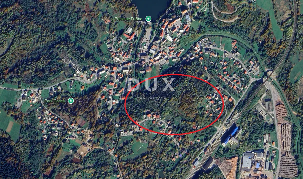 delnice, fužine - građevinsko emljište 1979 m2 - slika 2