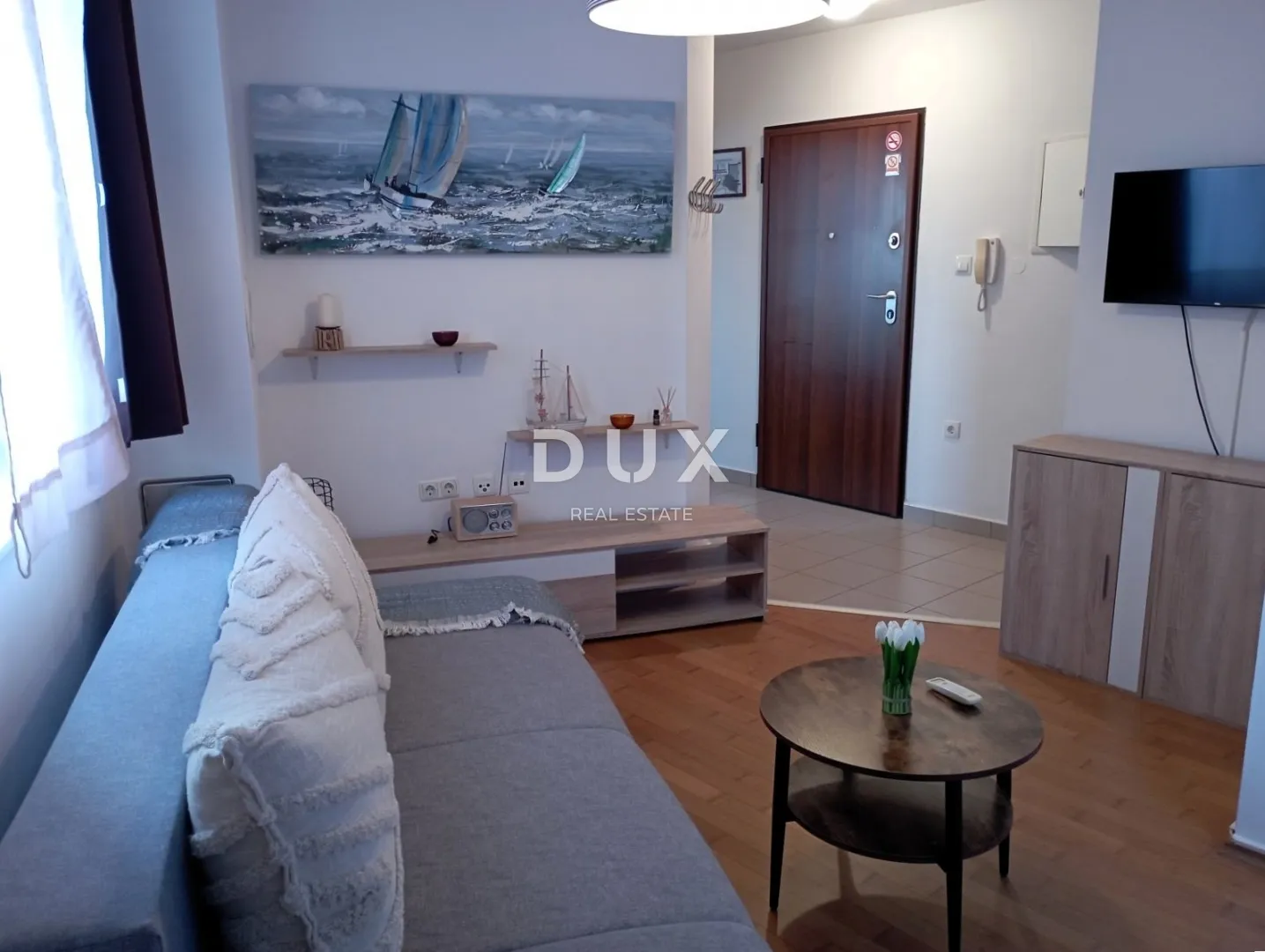 otok krk, grad krk - apartman u prizemlju s pogledom na more - slika 2