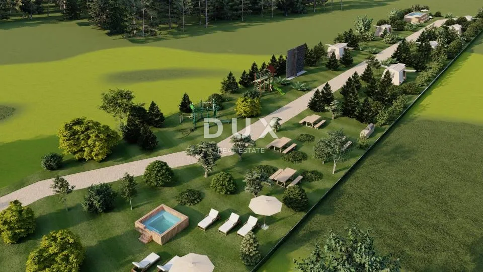 zadar, posedarje - zemljište s projektom za boutique camp resort - slika 3