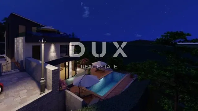 mošćenička draga - vila u izgradnji s prekrasnim pogledom - slika 18