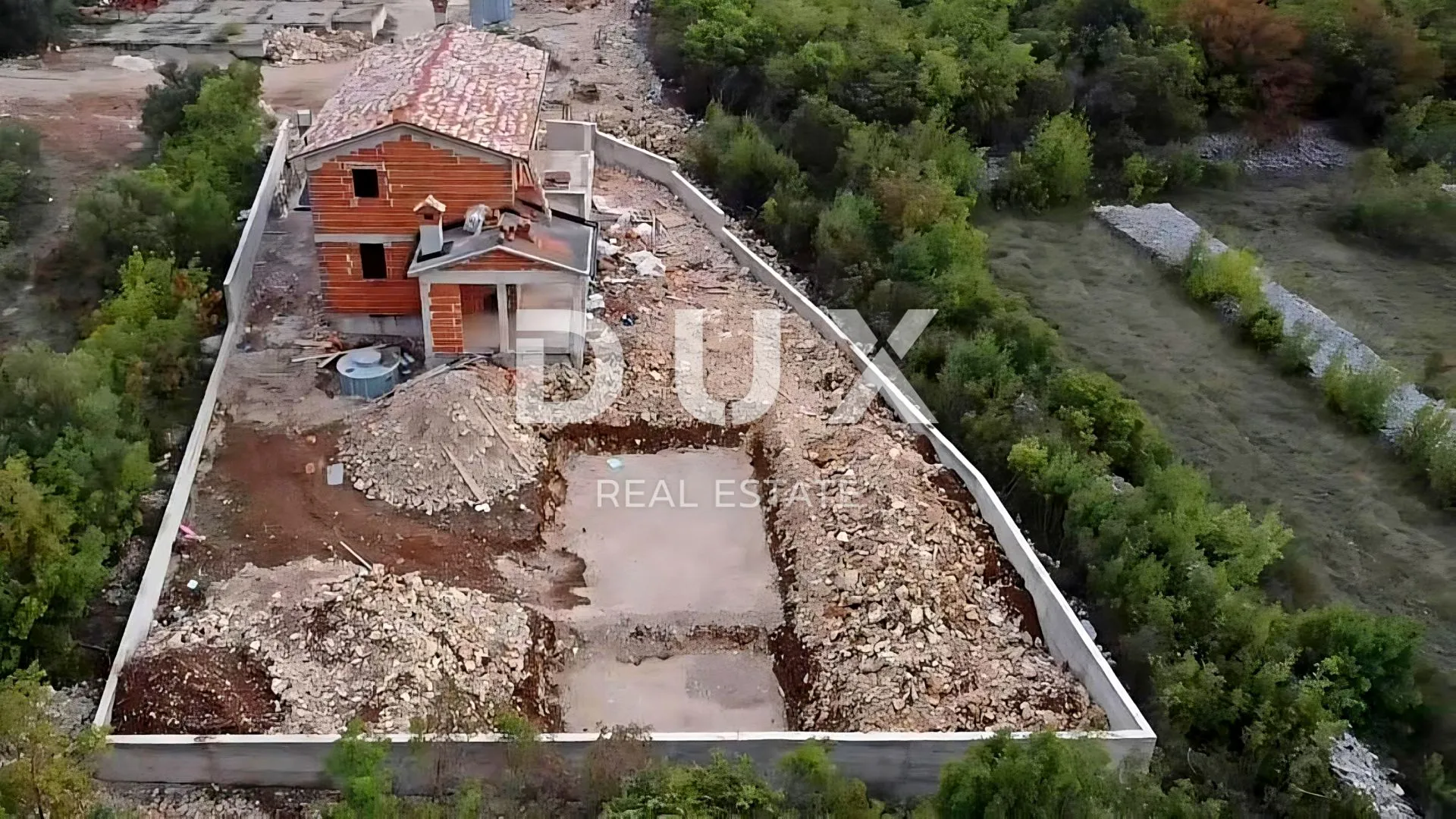 istra, rabac - kuća u izgradnji s pogledom na more - slika 2