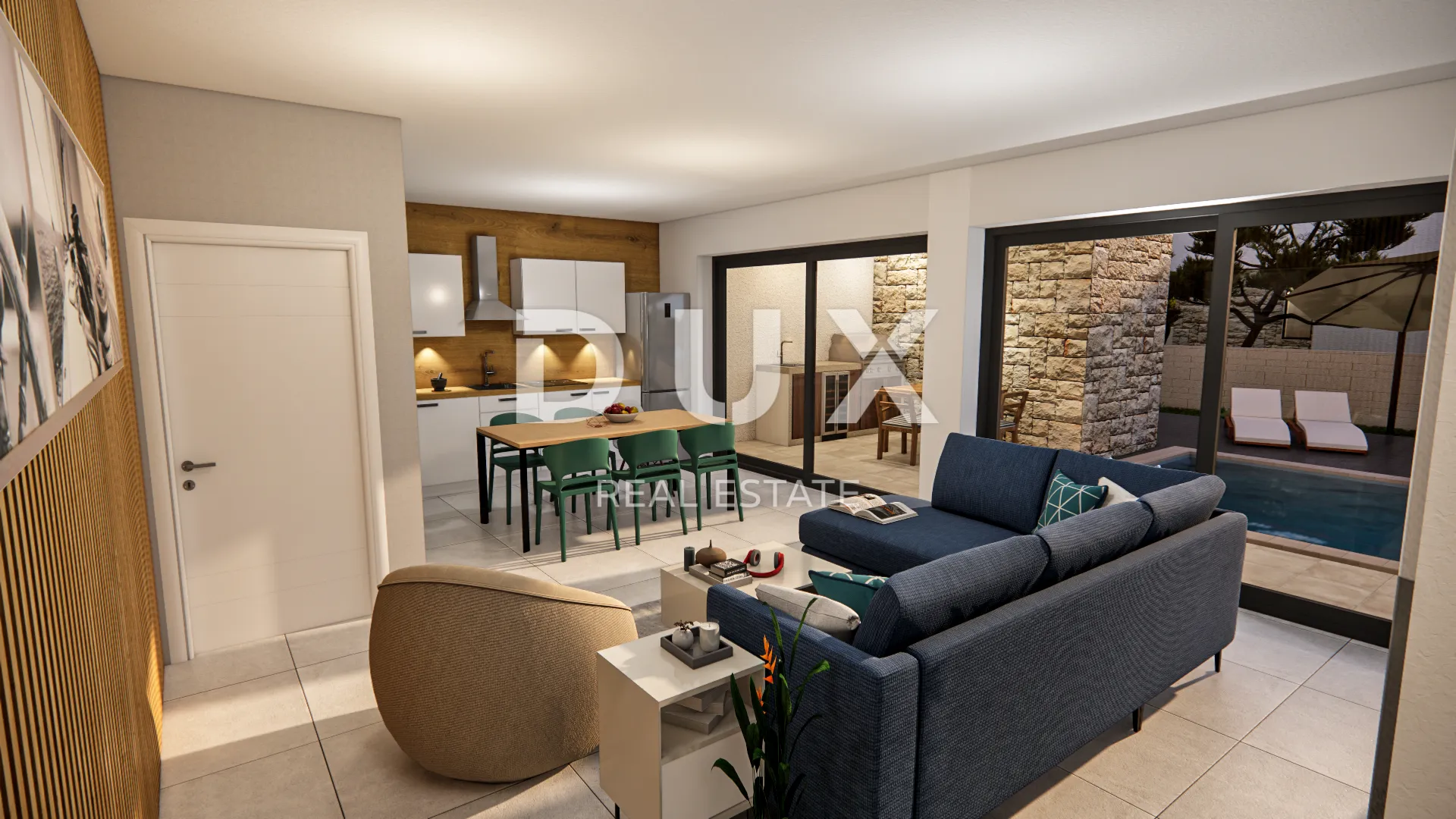 zadar, rtina - projekt s dozvolama za gradnju 6 luksuznih vila - slika 10