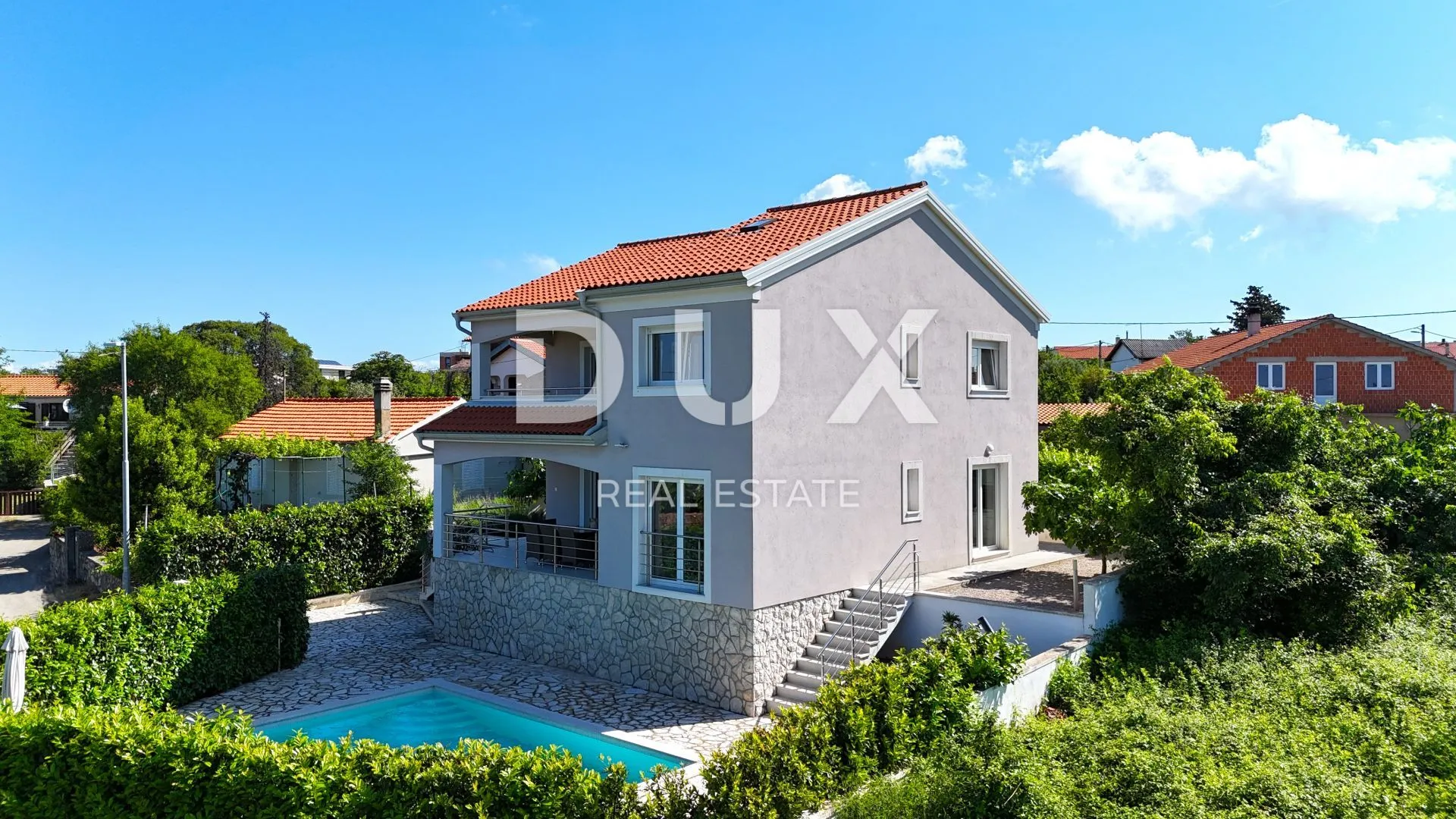 otok krk, linardići - vila s bazenom i pogledom na more - slika 3