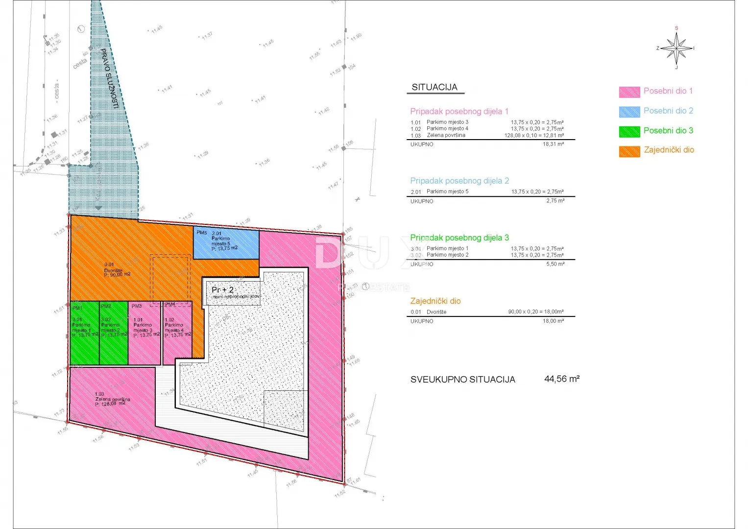 šibenik, vodice – dvosoban stan s 2 velike terase (25 m²), novogradnja - slika 21