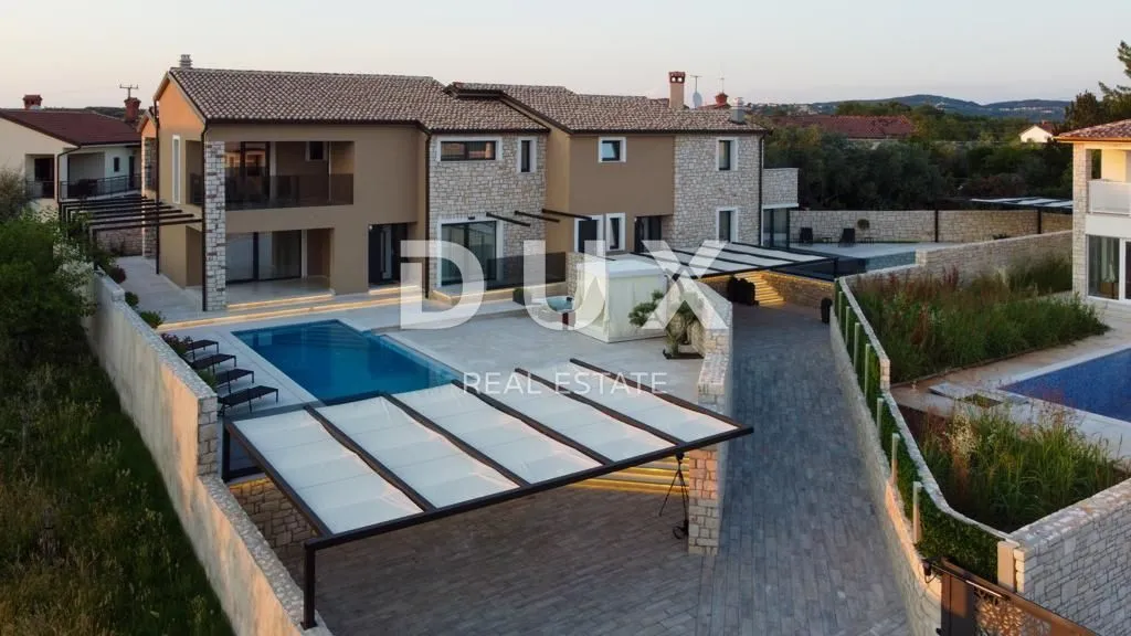 istra, nova vas, luksuzna dvojna vila, 178.70 m2, bazen, terasa - slika 12