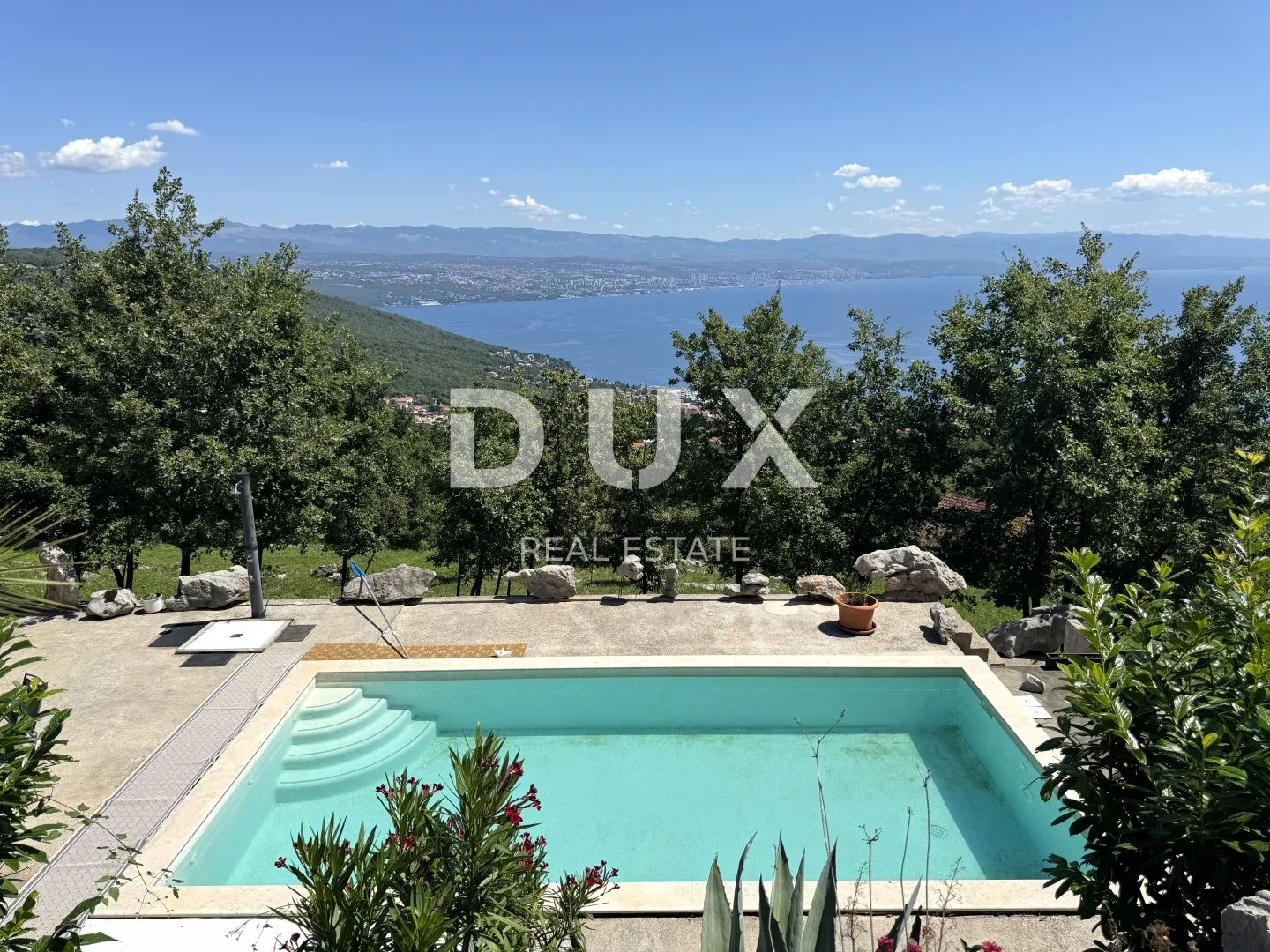 LOVRAN, DOBREĆ - Panoramski raj iznad Kvarnera – stan koji ostavlja bez daha - Dobreć, Opatija