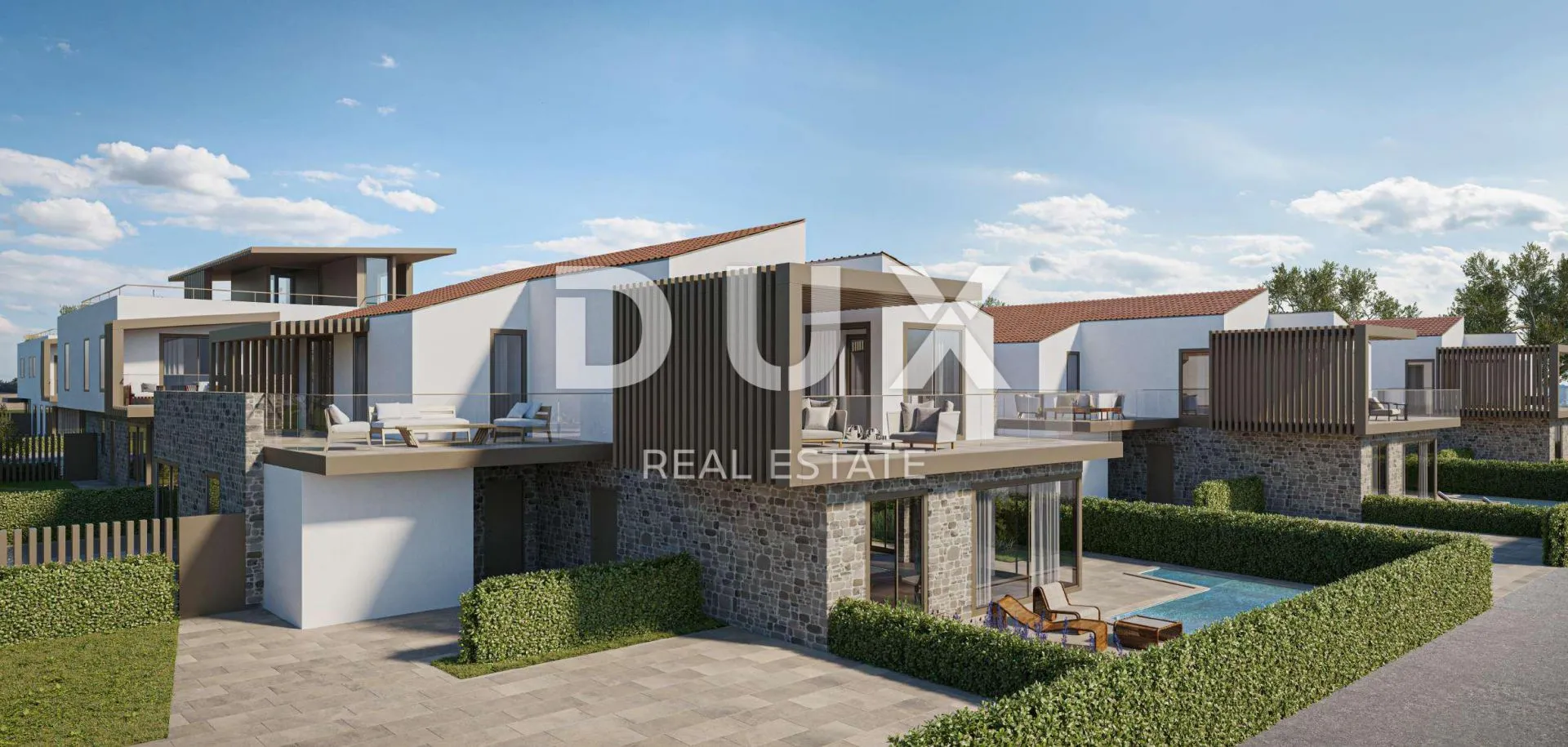 novigrad - dvojna kuća u novom kompleksu od 9 zgrada sa sveukupno 24 stana i 6 dvojnih kuća, s pogledom 200m od mora! - slika 13