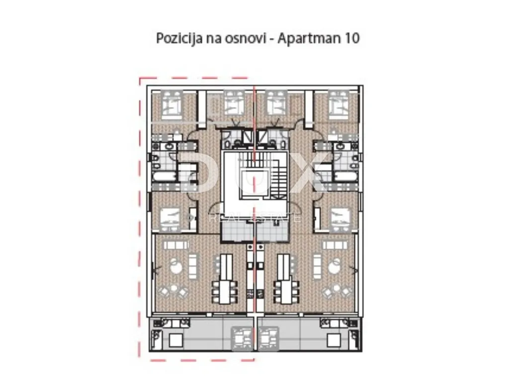 opatija, centar - fantastičan penthouse s pogledom u novogradnji iznad centra opatije - slika 4