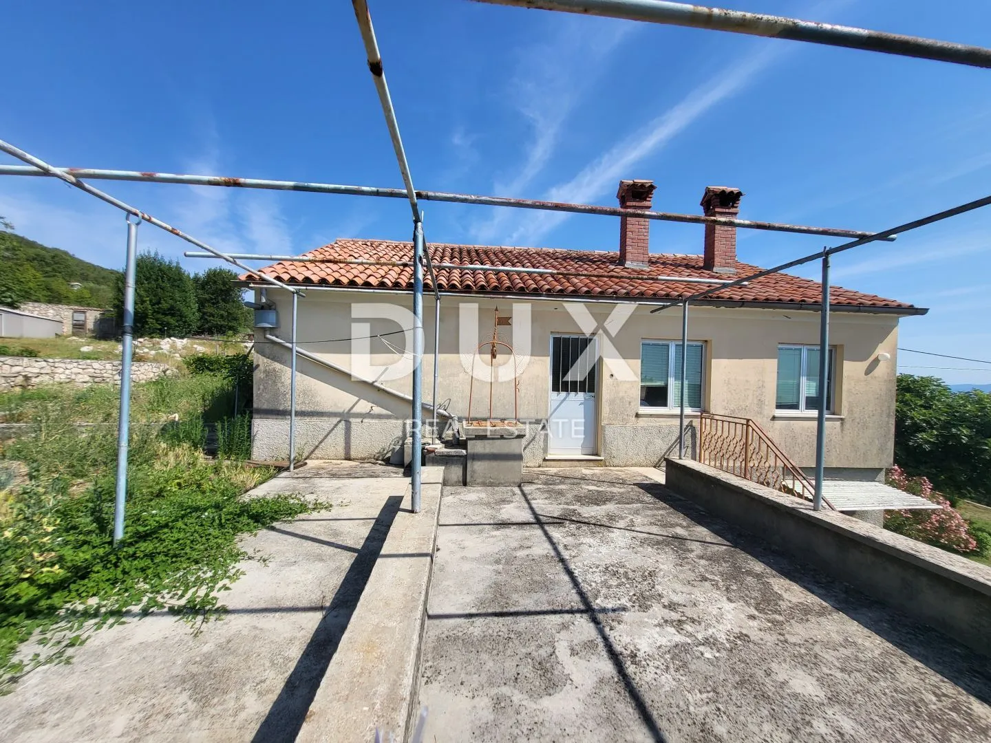 istra, labin - samostojeća kuća za adaptaciju s pogledom na more - slika 7