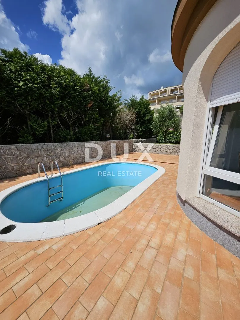 opatija - stan 3s+db 150m2 s pogledom na more i bazenom + okoliš 250m2 - slika 9
