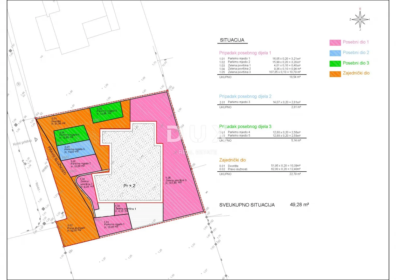 šibenik, vodice – zadnji kat, 2 terase, 2 parkinga, novogradnja - slika 22