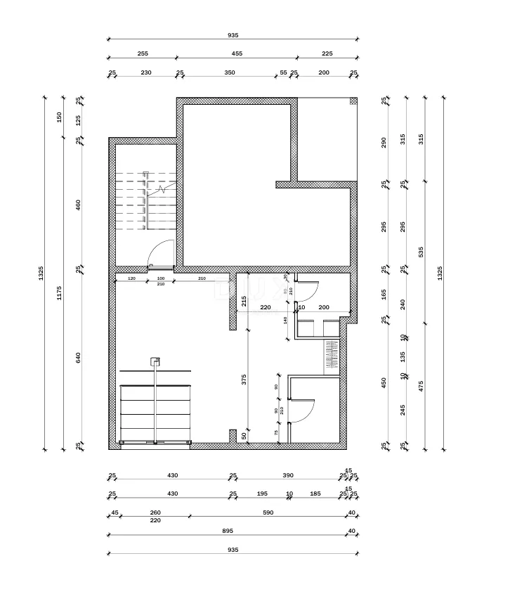 zadar, starigrad, vila 280 m², bazen, pogled na more - slika 14