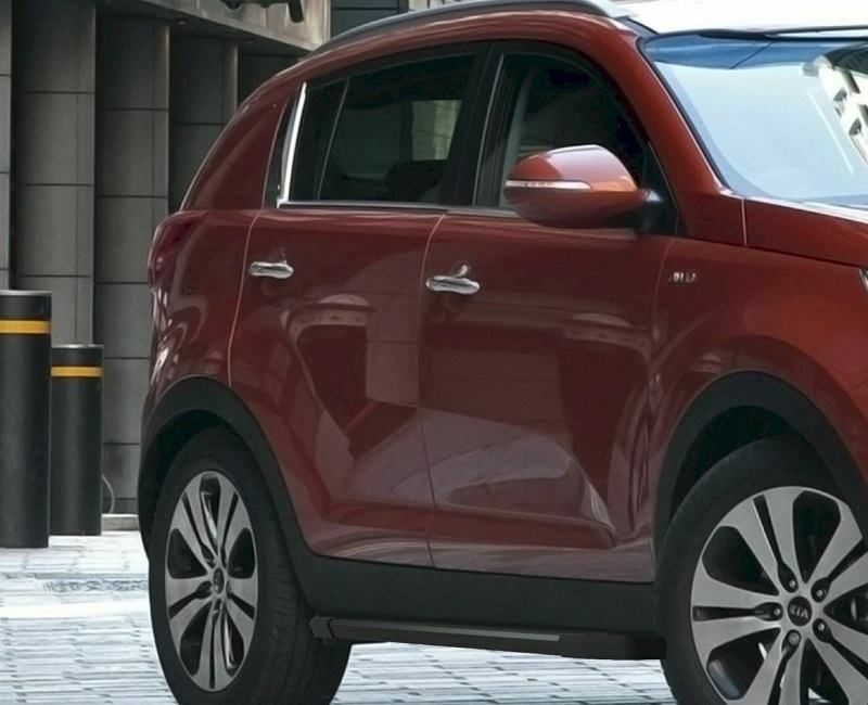 bočne stepenice- pragovi za kia sportage 2010-2015-s certifikatom - slika 5