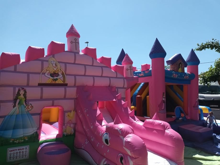 dvorac na napuhavanje - princeza- napuhanac - slika 7