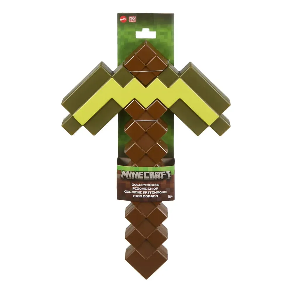 minecraft gold pickaxe, 35cm - slika 4