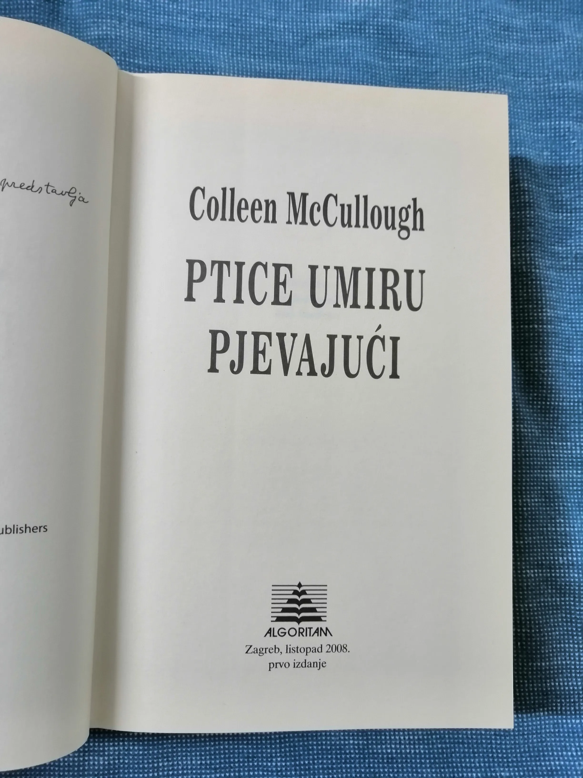coleen mccullough – price umiru pjevajući - slika 2
